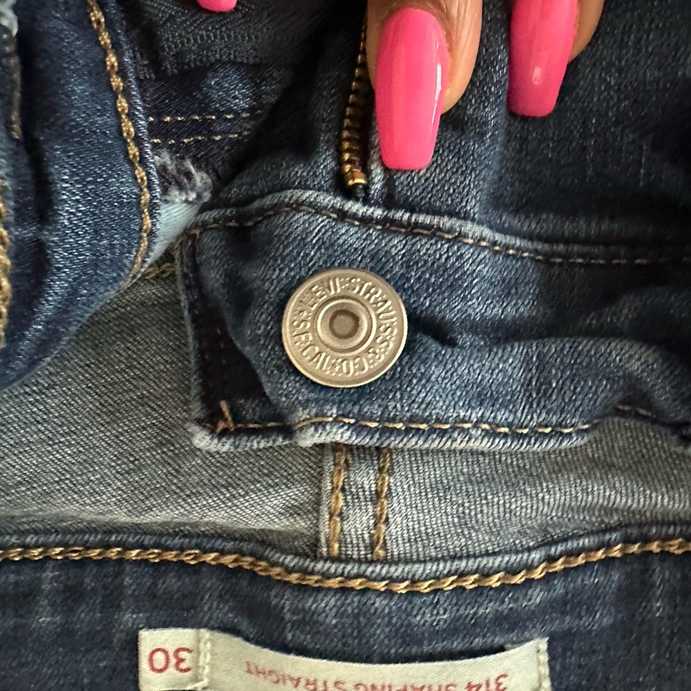 314 Levi Strauss Shaping Straight Jeans